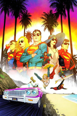DCS KAL-EL-FORNIA LOVE #1 CVR A BERNARD CHANG