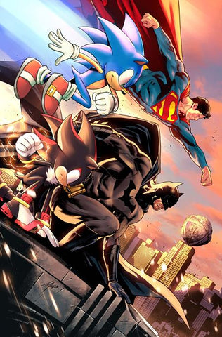 DC X SONIC THE HEDGEHOG #5 (OF 5) CVR B LUCAS MEYER VARIANT