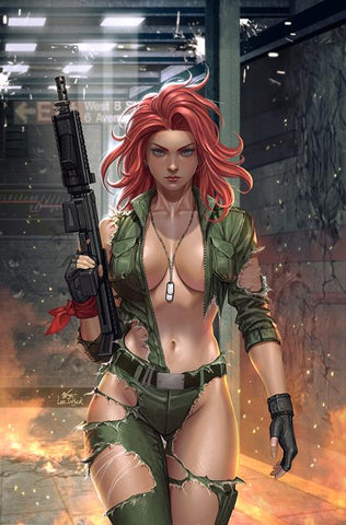 HEAT SEEKER EXPOSED A GUN HONEY SERIES #2 (OF 4) CVR F INHYUK LEE VIRGIN FOIL VARIANT