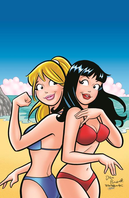 BETTY & VERONICA SWIMSUIT SPECIAL CVR D DAN PARENT RICH KOSLOWSKI FOIL FULL ART VARIANT