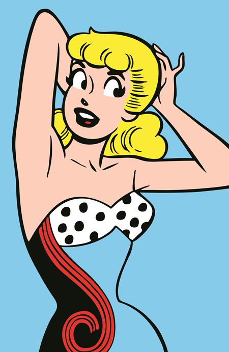BETTY & VERONICA SWIMSUIT SPECIAL CVR E DAN DECARLO SILVER FOIL BETTY PIN UP VARIANT