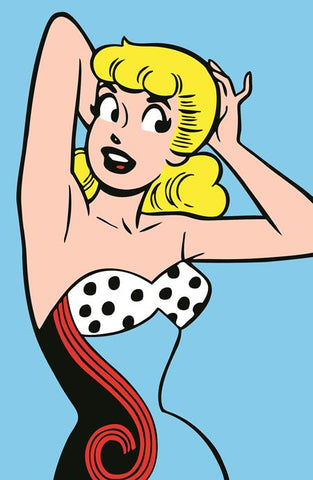 BETTY & VERONICA SWIMSUIT SPECIAL CVR E DAN DECARLO SILVER FOIL BETTY PIN UP VARIANT