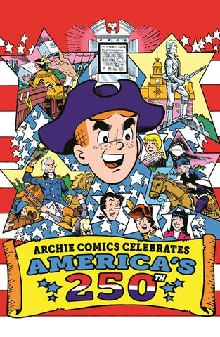 ARCHIE CELEBRATES AMERICAS 250TH CVR B STAN GOLDBERG LIFE WITH ARCHIE RETRO FULL ART VARIANT