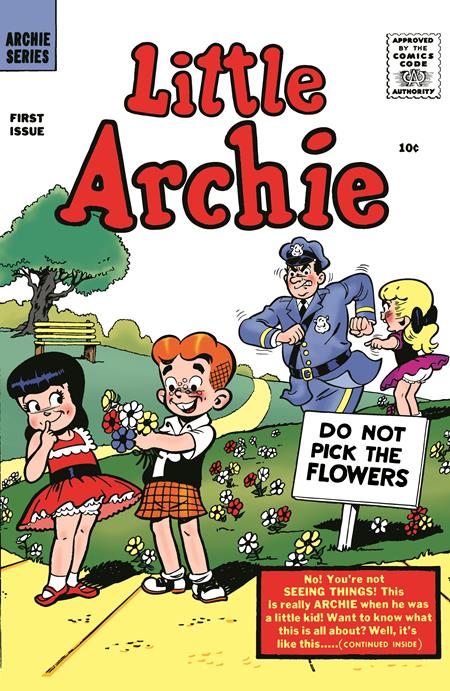 LITTLE ARCHIE #1 FACSIMILE CVR D BOB BOLLNG FOIL VARIANT