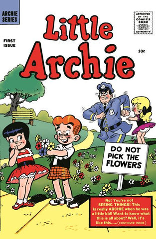 LITTLE ARCHIE #1 FACSIMILE CVR D BOB BOLLNG FOIL VARIANT