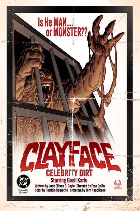 CLAYFACE CELEBRITY DIRT #1 (OF 6) CVR C DAVE JOHNSON VARIANT