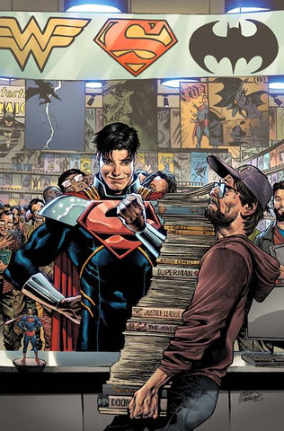 SUPERMAN #40 CVR D EDDY BARROWS VARIANT