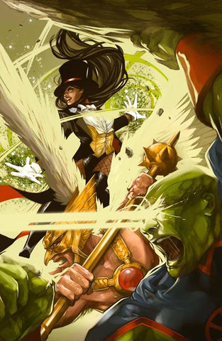 JUSTICE LEAGUE UNLIMITED #21 CVR E DON AGUILLO VARIANT