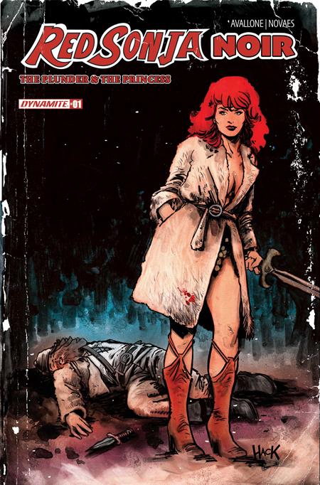 RED SONJA NOIR THE PLUNDER AND THE PRINCESS #1 (ONE SHOT) CVR B ROBERT HACK VARIANT