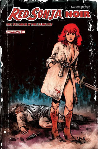 RED SONJA NOIR THE PLUNDER AND THE PRINCESS #1 (ONE SHOT) CVR B ROBERT HACK VARIANT