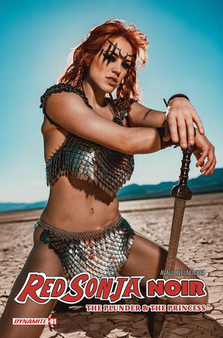 RED SONJA NOIR THE PLUNDER AND THE PRINCESS #1 (ONE SHOT) CVR C COSPLAY MOLLY STEWART VARIANT