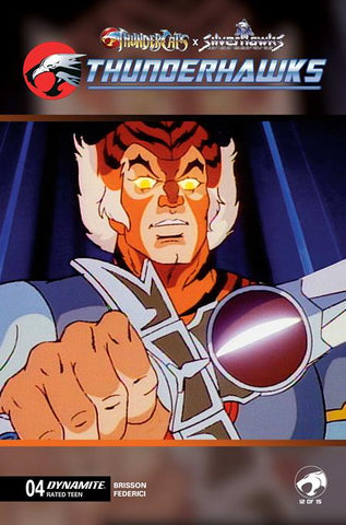 THUNDERCATS X SILVERHAWKS THUNDERHAWKS #4 CVR E ANIMATION ART VARIANT