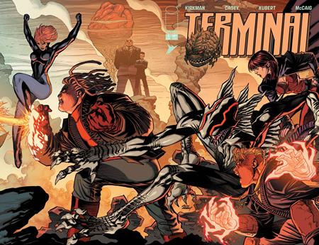 TERMINAL #1 CVR N ANDY KUBERT & DAVE MCCAIG CONNECTING WRAPAROUND CHROMIUM VARIANT (MR)