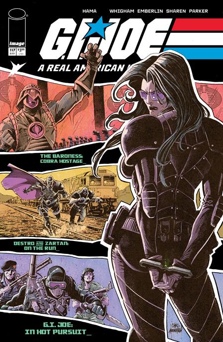 GI JOE A REAL AMERICAN HERO #117 HAMA FILES EDITION CVR B CHRIS MOONEYHAM VARIANT