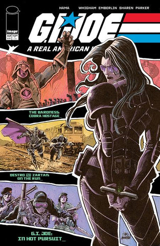 GI JOE A REAL AMERICAN HERO #117 HAMA FILES EDITION CVR B CHRIS MOONEYHAM VARIANT