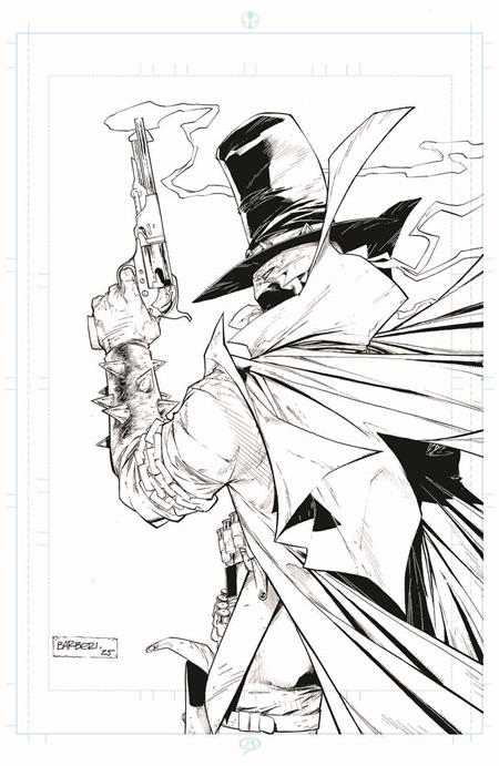 GUNSLINGER SPAWN #56 CVR B CARLO BARBERI RAW ART VARIANT