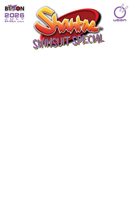 2026 SHANTAE SWIMSUIT SPECIAL #1 (ONE SHOT) CVR C BLANK SKETCH VARIANT
