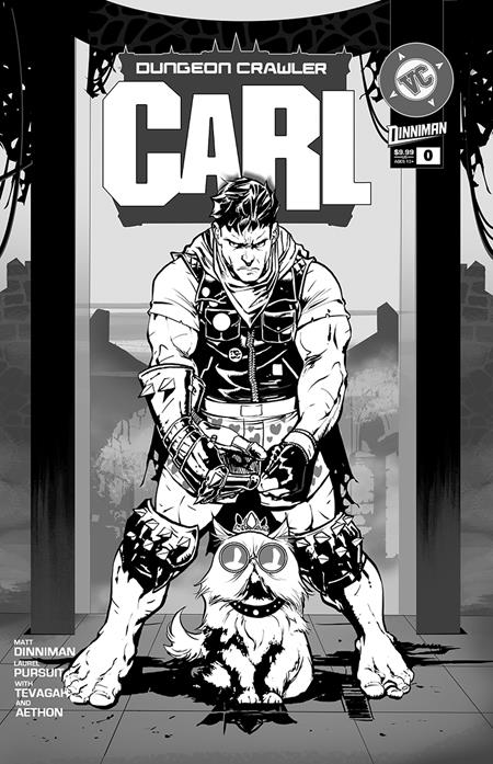 DUNGEON CRAWLER CARL SPECIAL EDITION #0 CVR B NATHAN GOODEN ABSOLUTE BATMAN HOMAGE B&W VARIANT