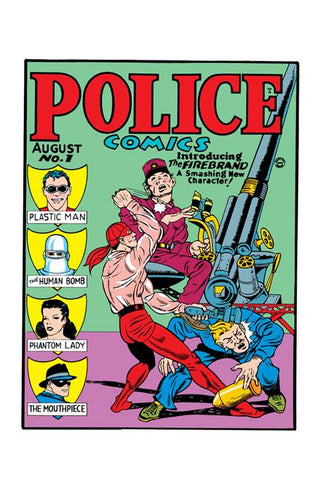 POLICE COMICS #1 FACSIMILE PRE-ORDER