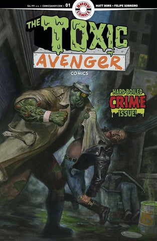 TOXIC AVENGER COMICS #2 CVR A FRED HARPER