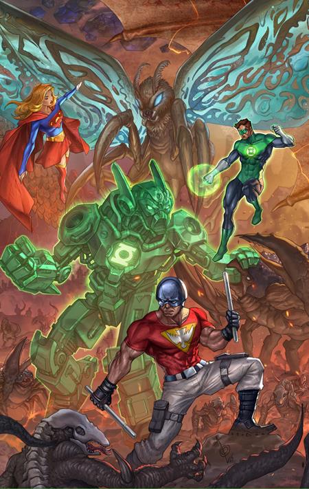 JUSTICE LEAGUE VS GODZILLA VS KONG 2 #3 (OF 7) CVR C ALAN QUAH VARIANT