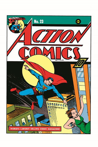 ACTION COMICS #23 FACSIMILE EDITION CVR B JOE SHUSTER FOIL VARIANT