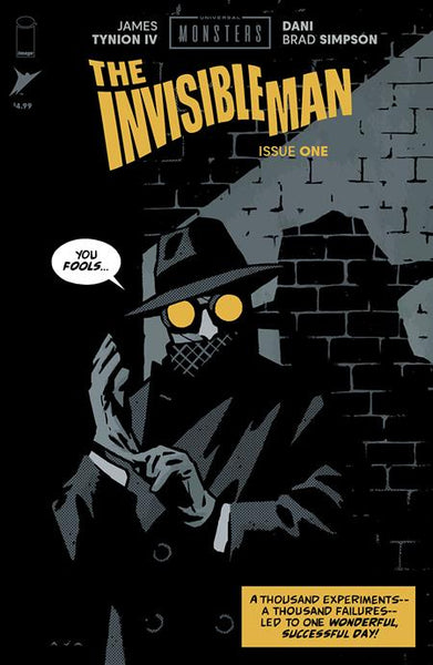 UNIVERSAL MONSTERS THE INVISIBLE MAN #1 COVER PACK PRE-ORDER