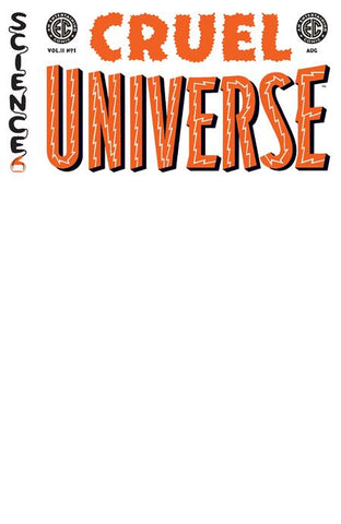 EC CRUEL UNIVERSE 2 #1 (OF 12) CVR D BLANK SKETCH VARIANTIANT  VARIANT
