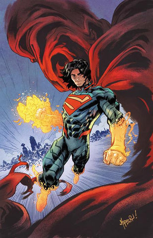 ABSOLUTE SUPERMAN #22 CVR D SCOTT HEPBURN CARD STOCK VAR