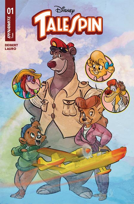 DISNEY TALESPIN #1 - COVER COLLECTION - 4 BOOKS