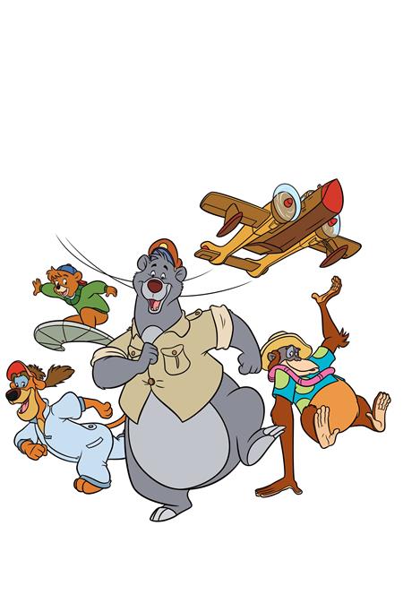 TALESPIN #1 - 1:25 ANIMATION ART VIRGIN VARIANT