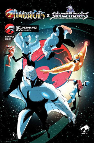 THUNDERCATS X SILVERHAWKS #5 CVR D GEORGE KAMBADAIS VAR