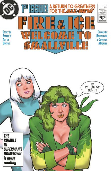FIRE & ICE WELCOME TO SMALLVILLE #1 PRE-ORDER