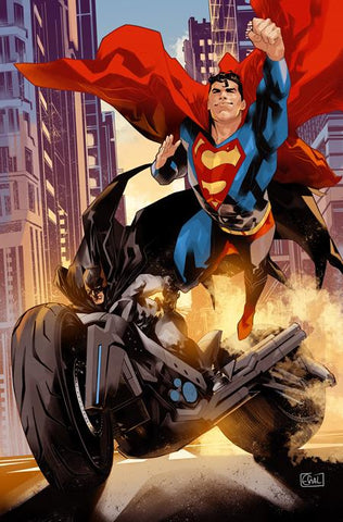 BATMAN SUPERMAN WORLDS FINEST #31 CVR C EDWIN GALMON VARIANT