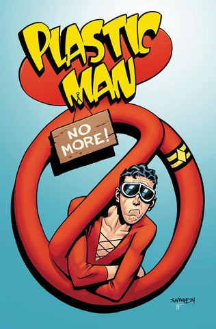 PLASTIC MAN NO MORE #1 (OF 4) CVR C CHRIS SAMNEE VAR