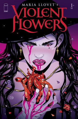VIOLENT FLOWERS #1 (OF 4) CVR C MARIA LLOVET HEART VARIANT