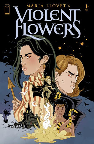 VIOLENT FLOWERS #1 (OF 4) CVR E JESÚS ORELLANA VARIANT