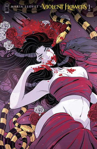 VIOLENT FLOWERS #1 (OF 4) CVR G LUANA VECCHIO VARIANT