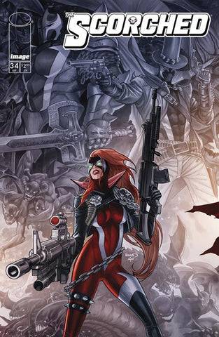 SPAWN SCORCHED #34 CVR B PAUL RENAUD VARIANT