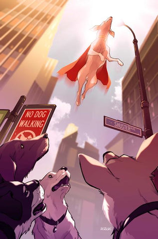 KRYPTO THE LAST DOG OF KRYPTON #4 (OF 5) CVR B KARL KERSCHL VARIANT