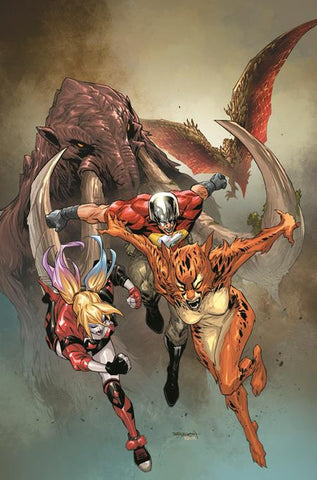 JUSTICE LEAGUE VS GODZILLA VS KONG 2 #4 (OF 7) CVR B SEPHEN SEGOVIA VARIANT