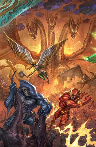 JUSTICE LEAGUE VS GODZILLA VS KONG 2 #4 (OF 7) CVR C ALAN QUAH VARIANT
