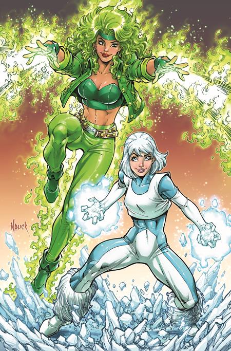 FIRE & ICE WHEN HELL FREEZES OVER #6 (OF 6) CVR B TODD NAUCK VARIANT