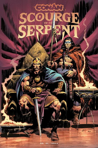 CONAN THE BARBARIAN SCOURGE OF THE SERPENT #1 (OF 4) CVR F ROBERTO DE LA TORRE FOIL TRADE VARIANT