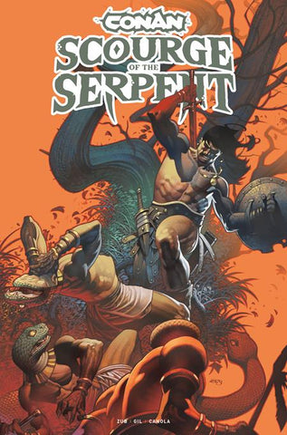 CONAN THE BARBARIAN SCOURGE OF THE SERPENT #1 (OF 4) CVR E CHRIS STEVENS VARIANT