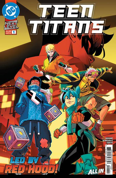 TEEN TITANS #1 - COVER COLLECTION - 4 BOOKS
