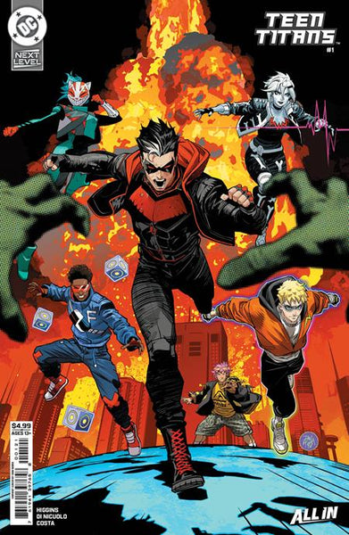 TEEN TITANS #1 - COVER COLLECTION - 4 BOOKS