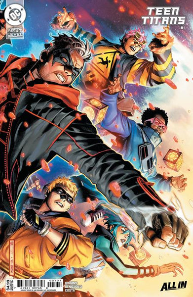 TEEN TITANS #1 - COVER COLLECTION - 4 BOOKS