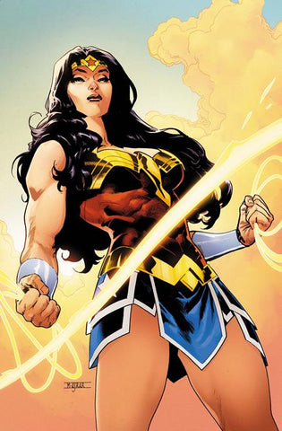 WONDER WOMAN #37 CVR D MAHMUD ASRAR CARD STOCK VAR