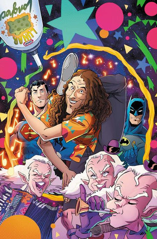 BATMAN SUPERMAN WEIRD AL WORLDS WEIRDEST #1 (ONE SHOT) CVR A DAN SCHOENING